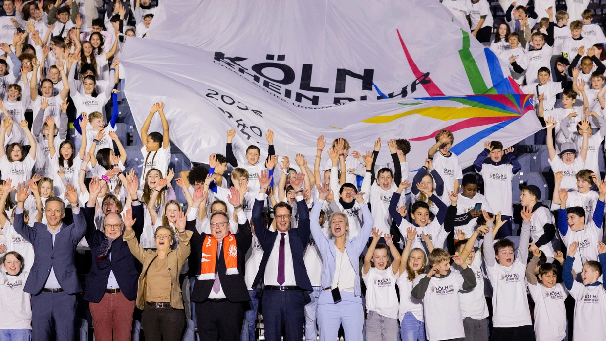 Die Kölner Olympiamacher rechnen sich im Rennen um die Spiele Chancen aus.