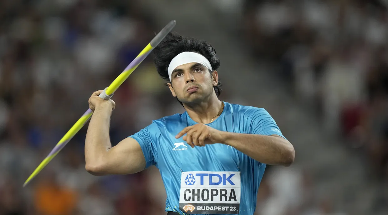 Ganz vorn gelandet: Neeraj Chopra