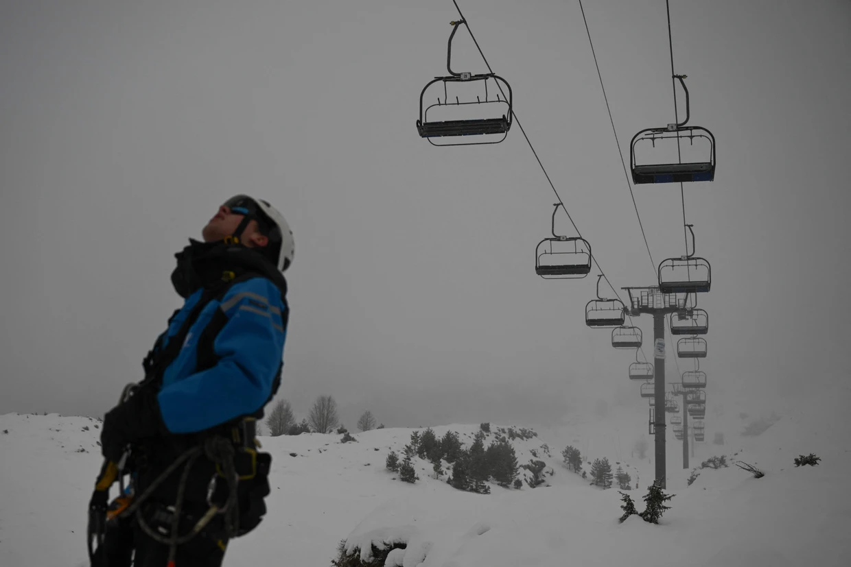 Der Weg ins Skigebiet ist nicht immer einfach.