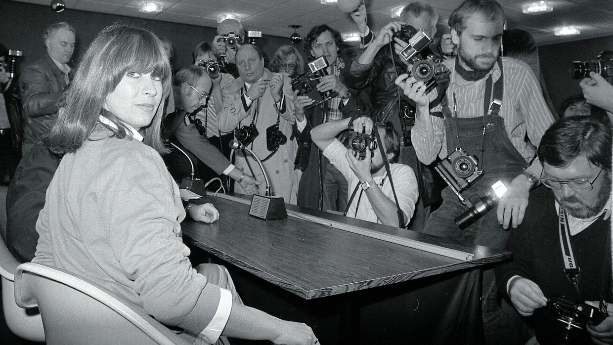 Im Mittelpunkt des öffentlichen Interesses: die ­selbstbewusst auftretende Marianne Bachmeier beim Prozessauftakt am 2. November 1982