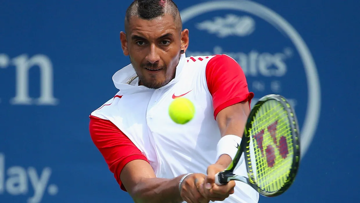 „Ich kann nicht behaupten, dass mit das peinlich ist“: Nick Kyrgios.
