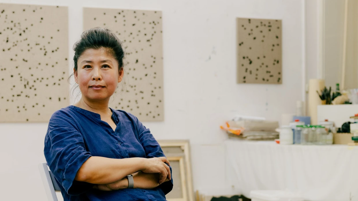 Die K nstlerin Chunqing Huang Stellt In Frankfurt Aus FAZ Die K nstlerin Chunqing Huang Stellt In Frankfurt Aus FAZ
