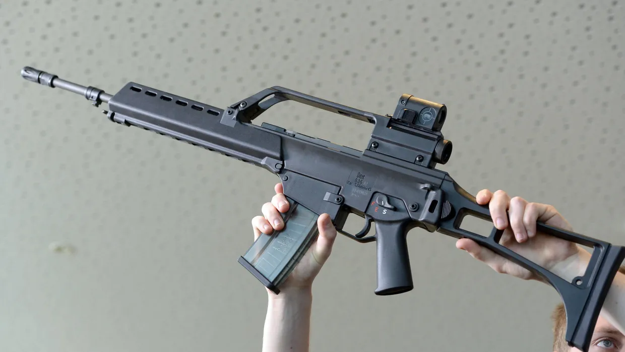 Das umstrittene G36 vom Heckler&Koch