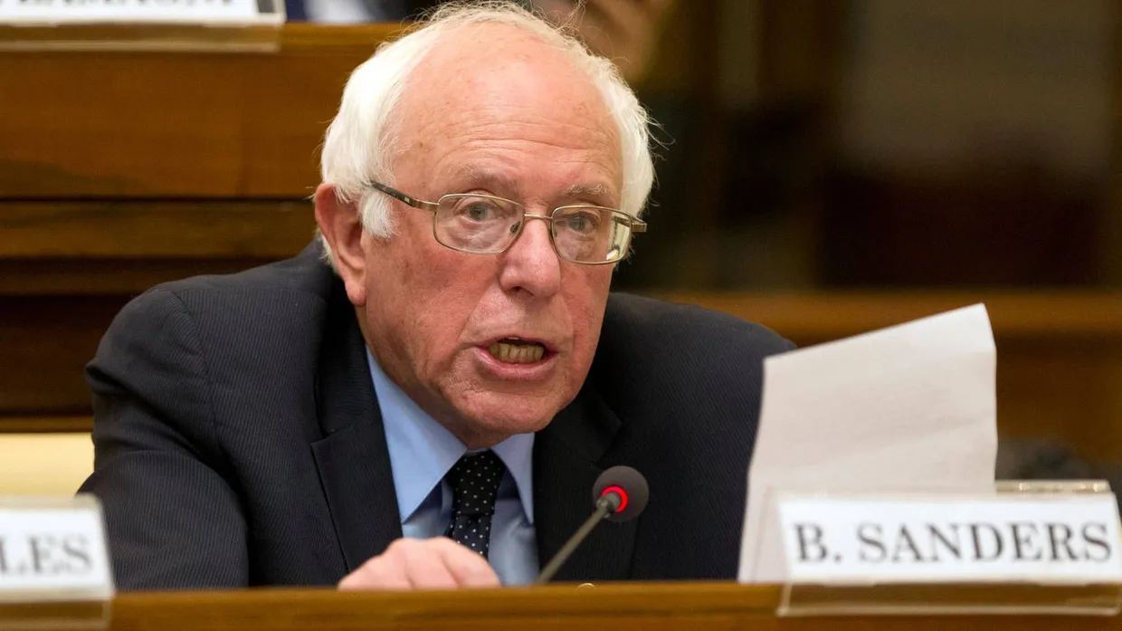 Der Mann, der den einzigen Konsens verkörpert, den es in den Vereinigten Staaten noch gibt? Bernie Sanders, hier bei seiner jüngsten Rede im Vatikan.