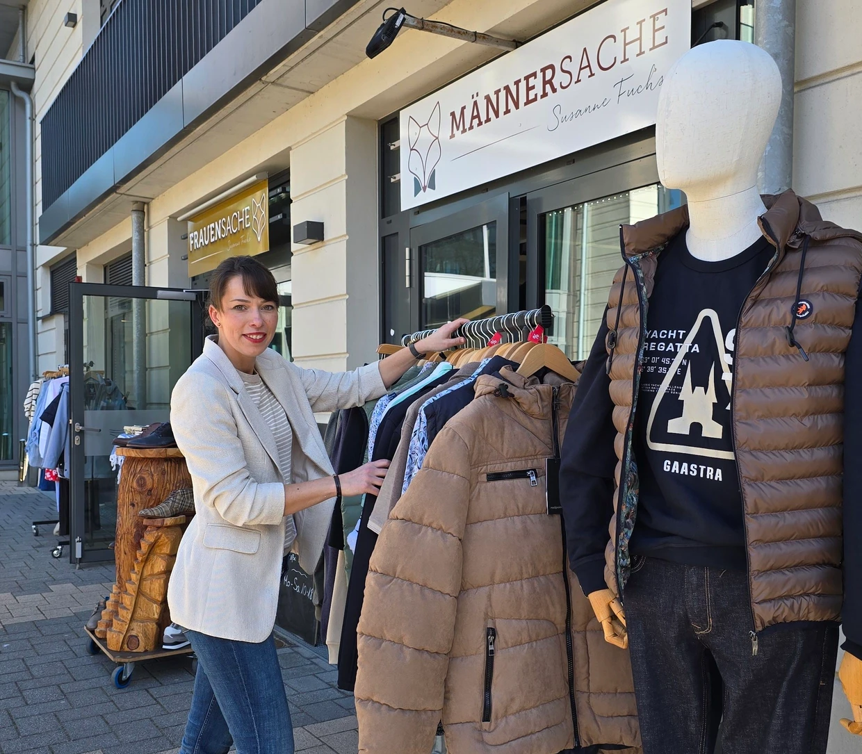 Boutique-Inhaberin Susanne Fuchs plädiert für mehr Entscheidunngsfreiheit der Unternehmer.