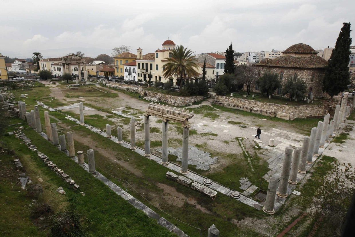 Leiblich präsente Rede und Gegenrede: Überreste der athenischen Agora