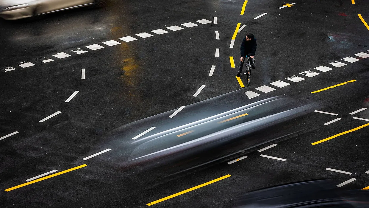 Verkehr am Kurfüstendamm in Berlin