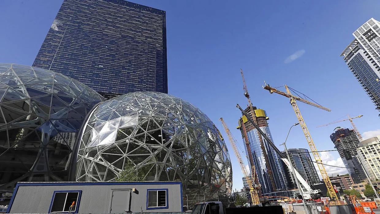 In Seattle steht Amazons Zentrale. Der Konzern sucht gerade einen zweiten Sitz.