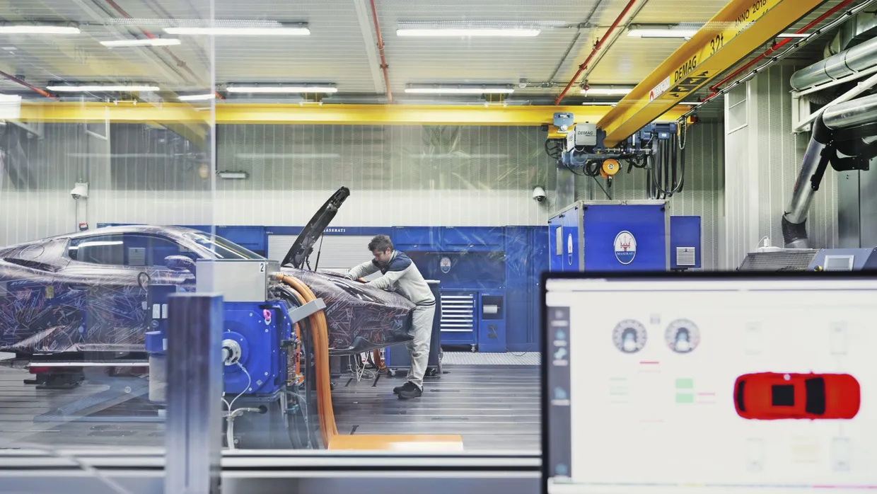 Knappes Gut: In der Maserati-Fabrik im italienischen Modena war im ersten Halbjahr nicht allzu viel los.