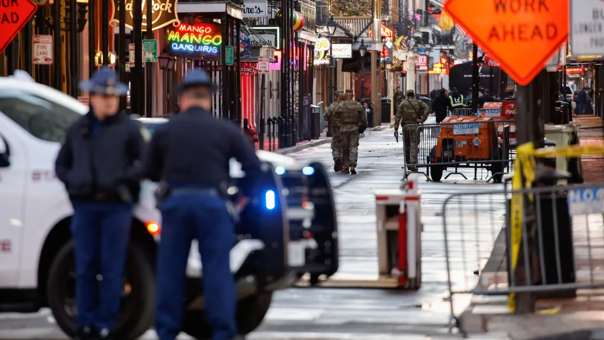 Der Anschlag ereignete sich in der Bourbon Street im French Quarter.