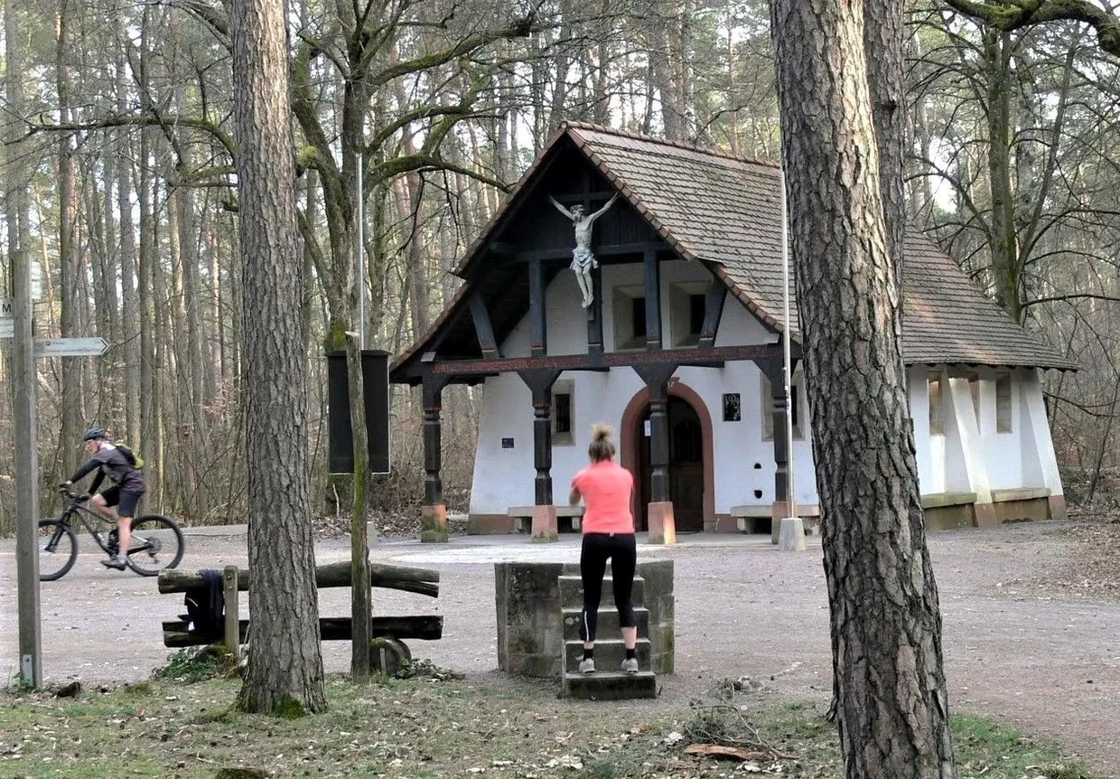 Kapelle Maria Frieden, 1922 so benannt, als es zur Friedens- und Andachtsstätte ausgebaut wurde.