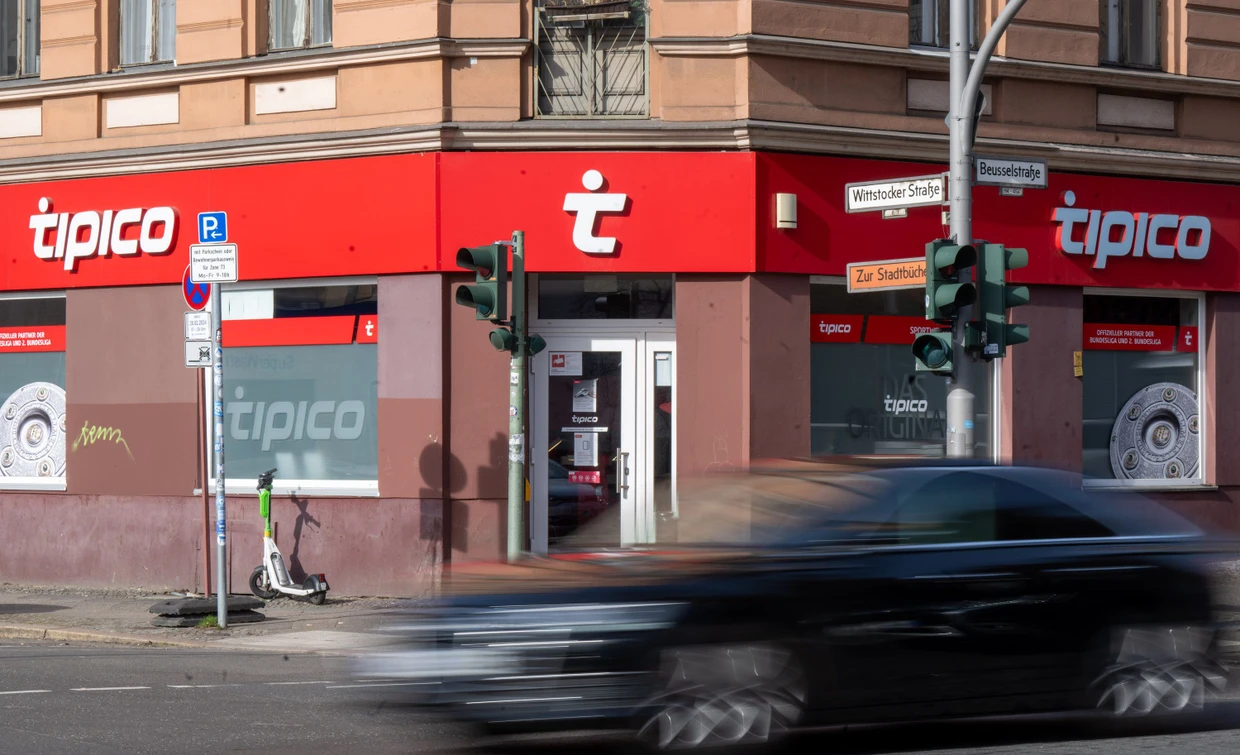 Filiale eines Tipico-Wettbüros in Berlin