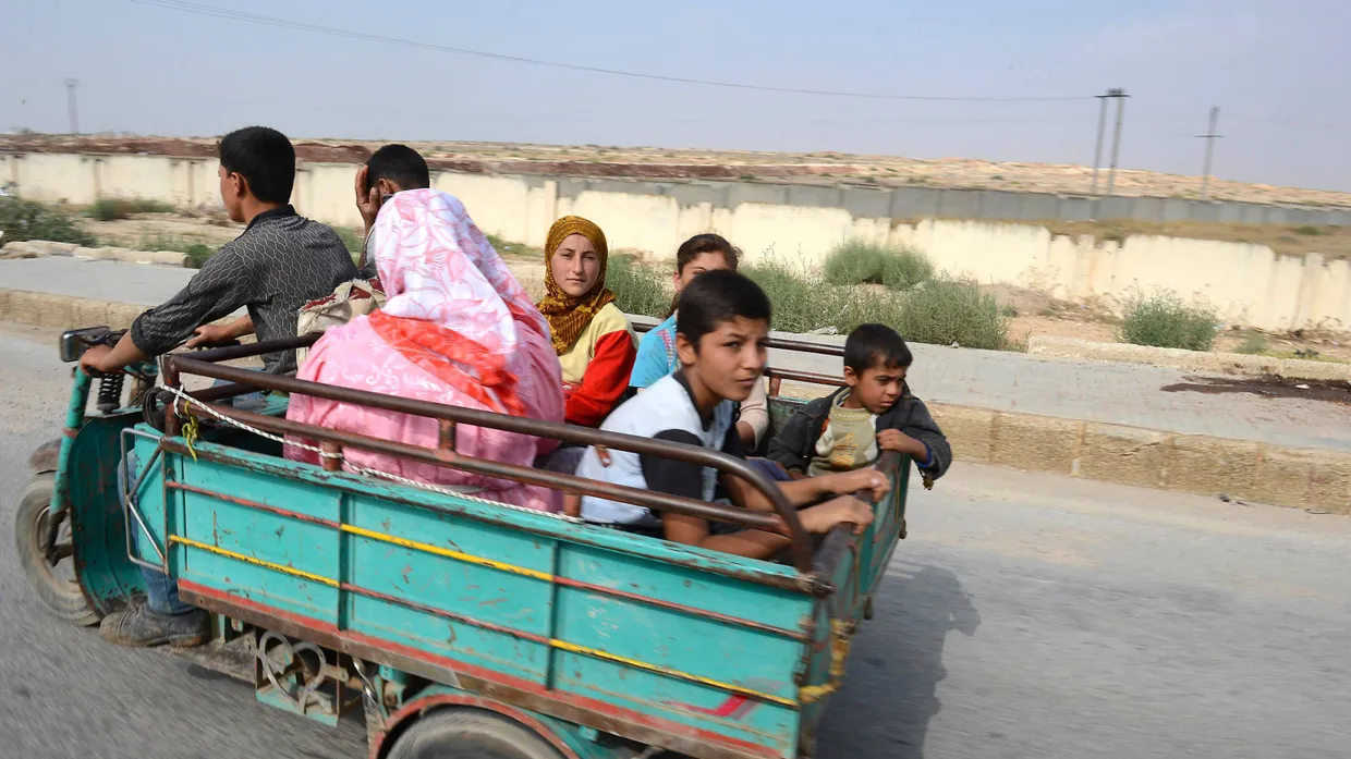Wirklich Ruhe? Es gibt noch viele Zweifler daran, ob syrische Familien das Opferfest begehen können, ohne sich vor weiteren Kämpfen fürchten zu müssen.