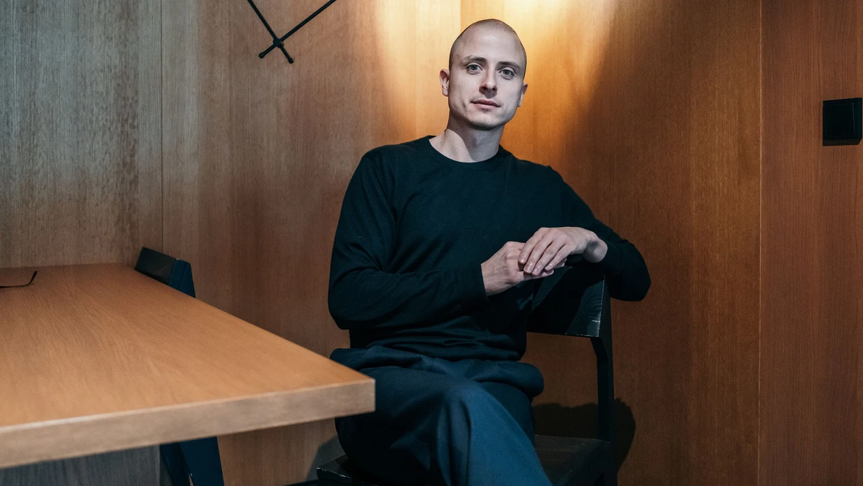 At the headquarters in Berlin: Christian Hecker, 36, is the founder and boss of the online bank Trade Republic