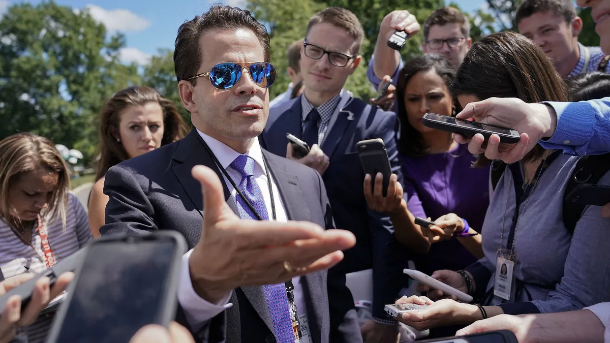 Anthony Scaramucci: Der neue Kommunikationschef des Weißen Hauses – auch äußerlich etwas bunter