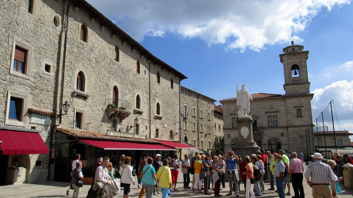 Im Zentrum von San Marino
