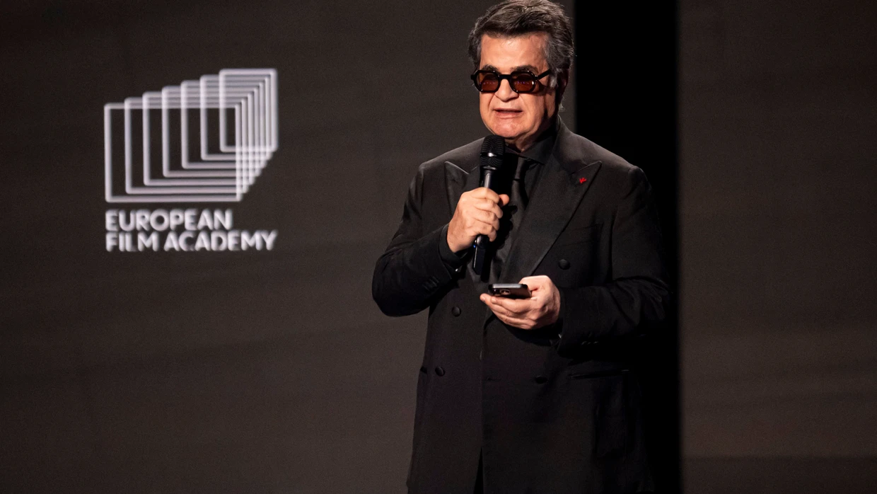 Jafar Panahi&nbsp; bei der Verleihung des Europäischen Filmpreises im Januar in Berlin