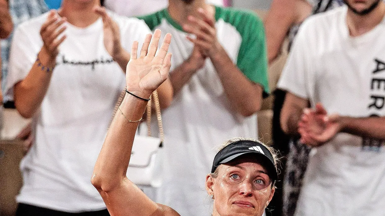 Abschied einer großen Sportlerin: Angelique Kerber verlässt zum Ende ihrer Karriere die olympische Bühne.