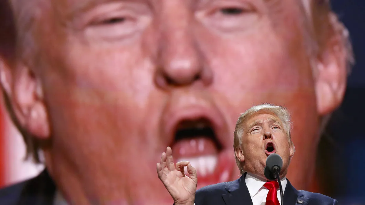 Donald Trump im Juli in Ohio