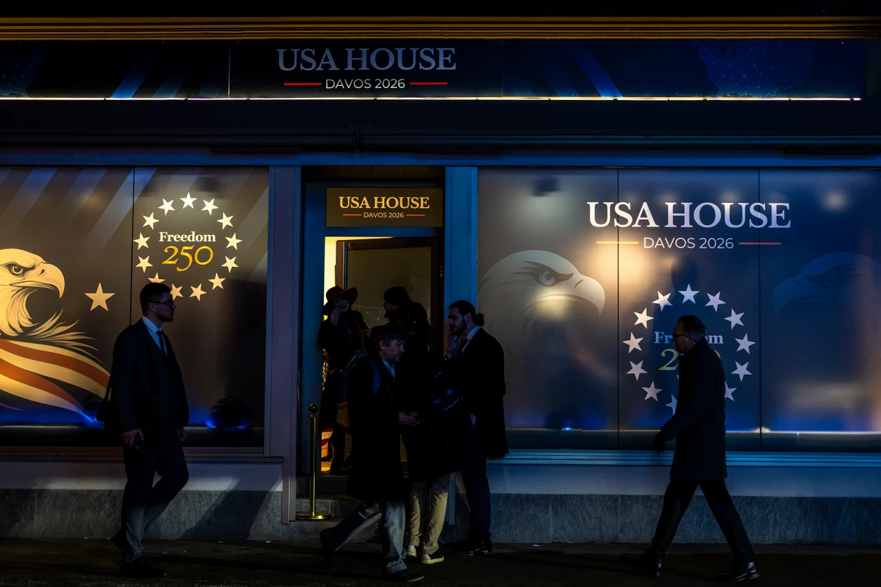 Das „USA-House“ in Davos