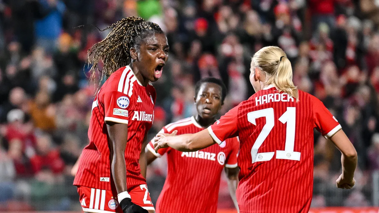 Bayern-Power: Edna Imade (l.) und Pernille Harder