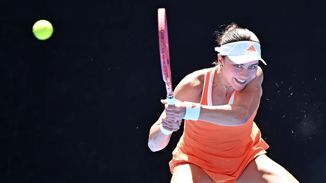 Iva Jovic erreichte in Melbourne das erste Mal in ihrer Karriere ein Grand-Slam-Viertelfinale.
