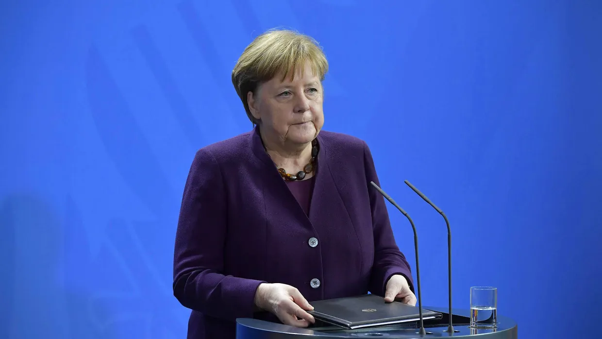 Angela Merkel am Donnerstag in Berlin