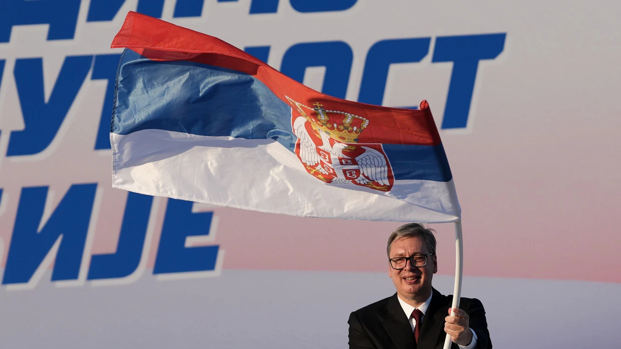 Serbiens Staatspräsident Aleksandar Vučić