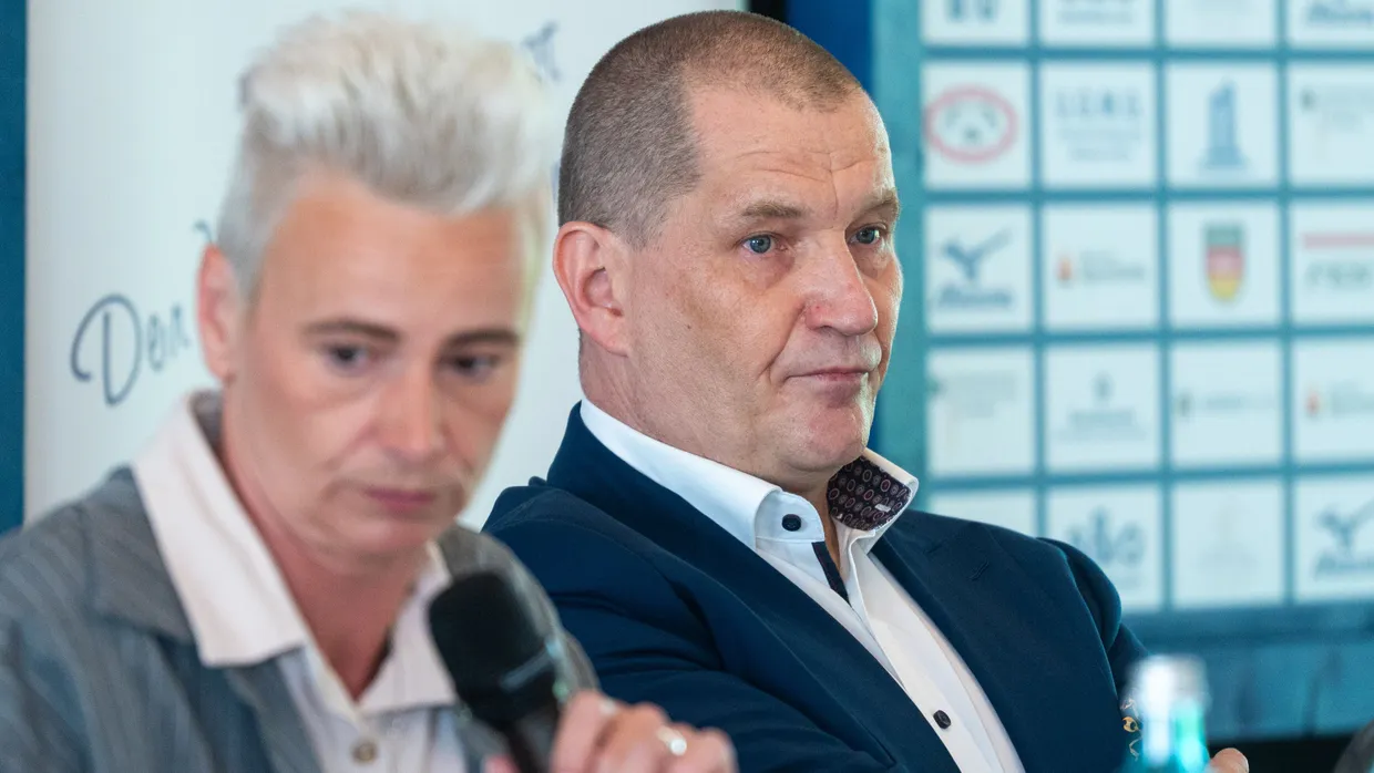 Im Fokus: DESG-Präsident Matthias Große (rechts)