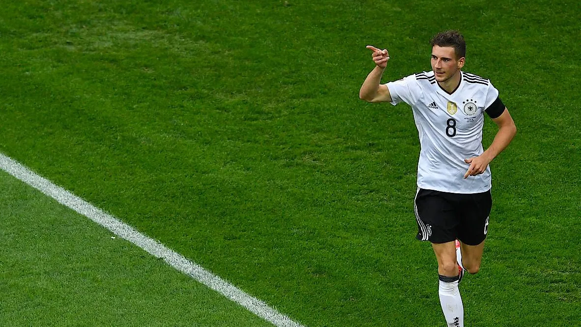 Krönt seine gute Leistung: Leon Goretzka bejubelt sein Tor zum 3:1.