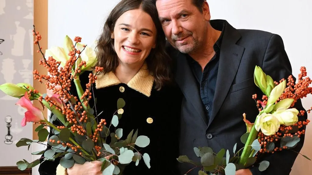 Buhlschaft-Darstellerin Valerie Pachner und Jedermann-Darsteller Michael Maertens am Donnerstag in Wien