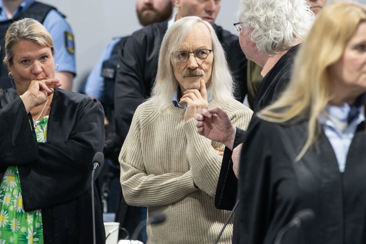 Verschwörungstheoretiker: Maximilian Eder, einer der Angeklagten im Frankfurter Reichsbürgerprozess