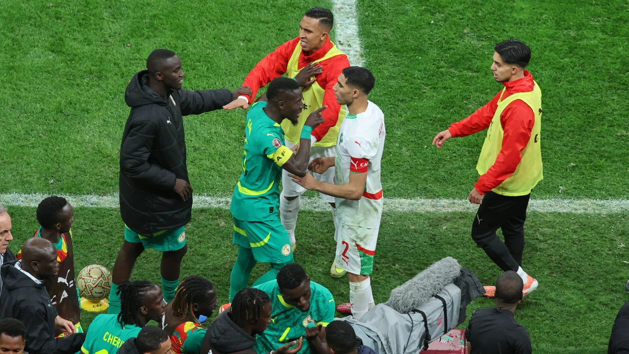Tumulte nach Abpfiff: Das Finale des Afrika Cups endete im Januar auf unwürdige Weise.