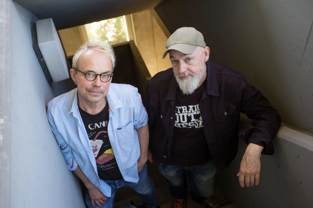 Kultduo: An der Seite von Hendrik „Henni“ Nachtsheim (links) war Gerd Knebel als Badesalz erfolgreich.