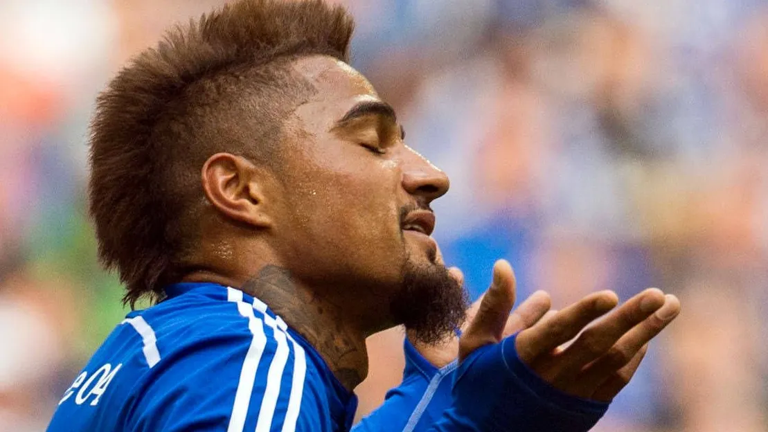 Suspendiert: Noch vor einer Woche hatte Kevin-Prince Boateng Schalke zum Sieg gegen den VfB Stuttgart geschossen.