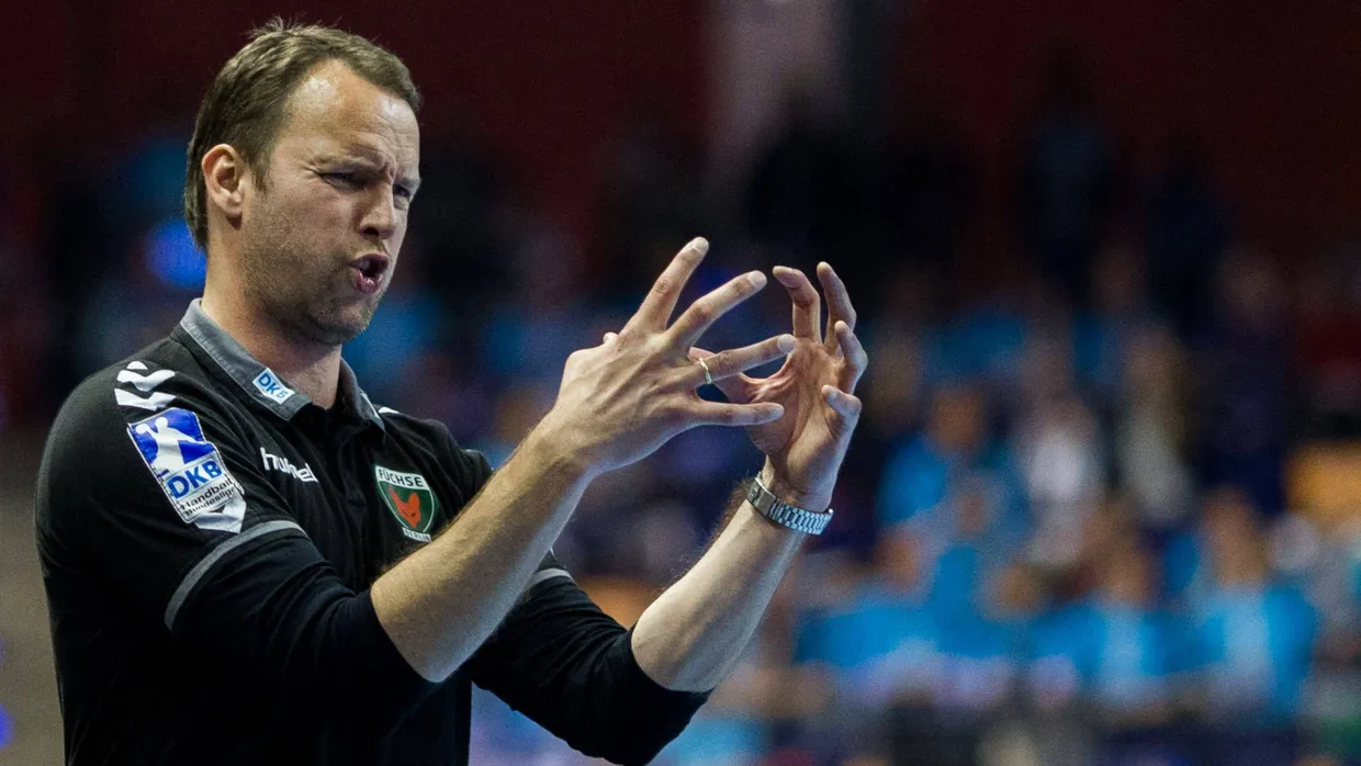 Kompakt verteidigen: Handball-Bundestrainer Dagur Sigurdsson