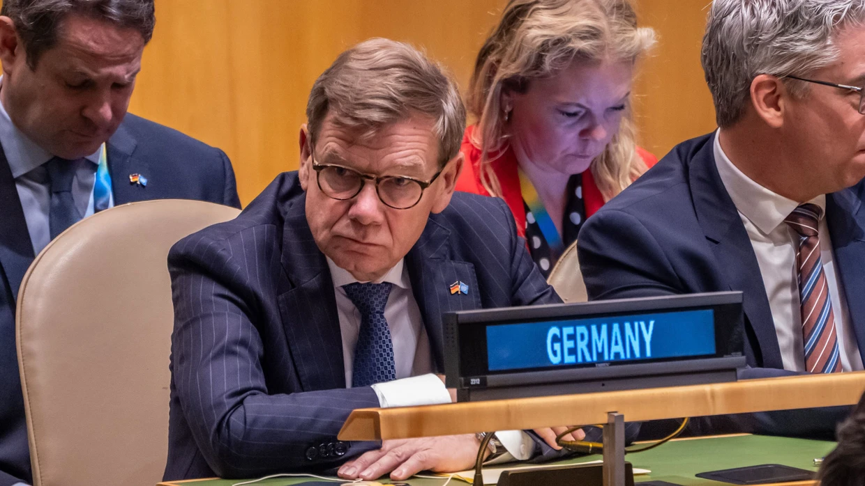 Gescheitert: Außenminister Johann Wadephul (CDU) am 2. Juni bei der Sitzung der Generalversammlung der Vereinten Nationen in New York