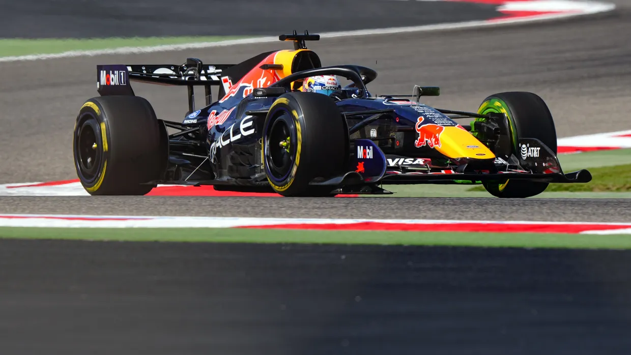 Max Verstappen von Red Bull während des dritten Tages der Aramco Pre-Season Tests.