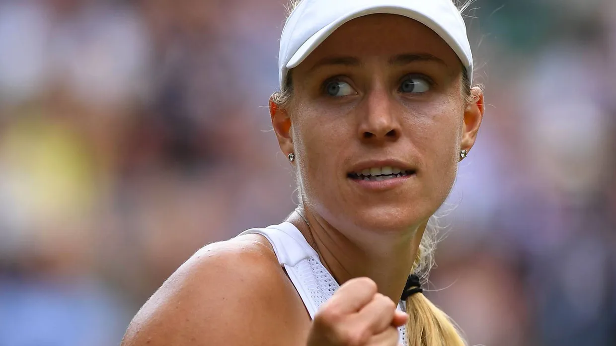 Geschafft! Angelique Kerber zieht in Wimbledon in die zweite Runde ein.