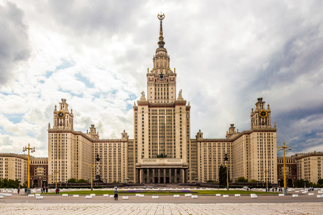 Philosophen-Schmiede: Die Lomonossow-Universität in Moskau ist die größte Universität Russlands.