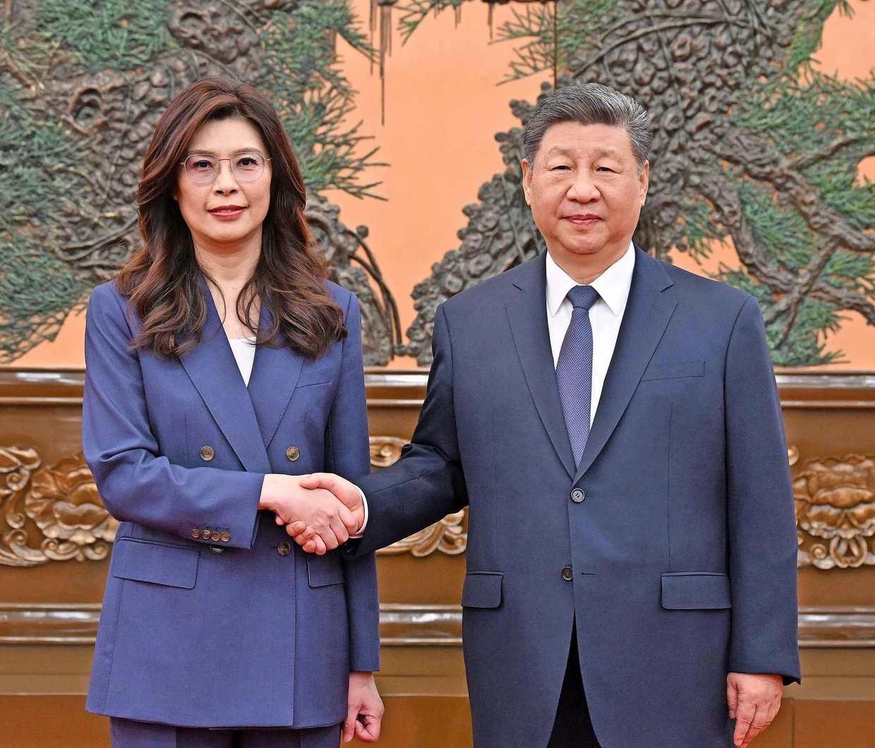 Empfangen „wie ein VIP“: Cheng Li-wun zu Besuch bei Xi Jinping