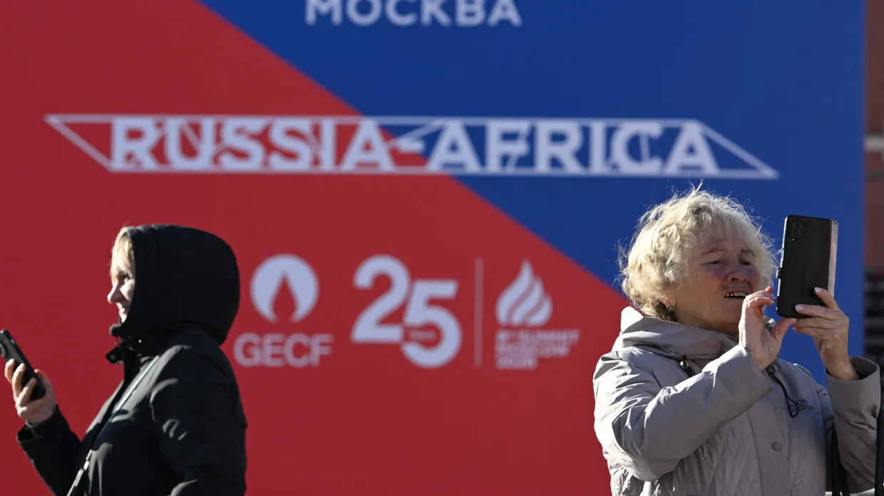 Am Mittwoch und Donnerstag findet die Veranstaltung statt: Werbung für den Russland-Afrika-Gipfel in Moskau