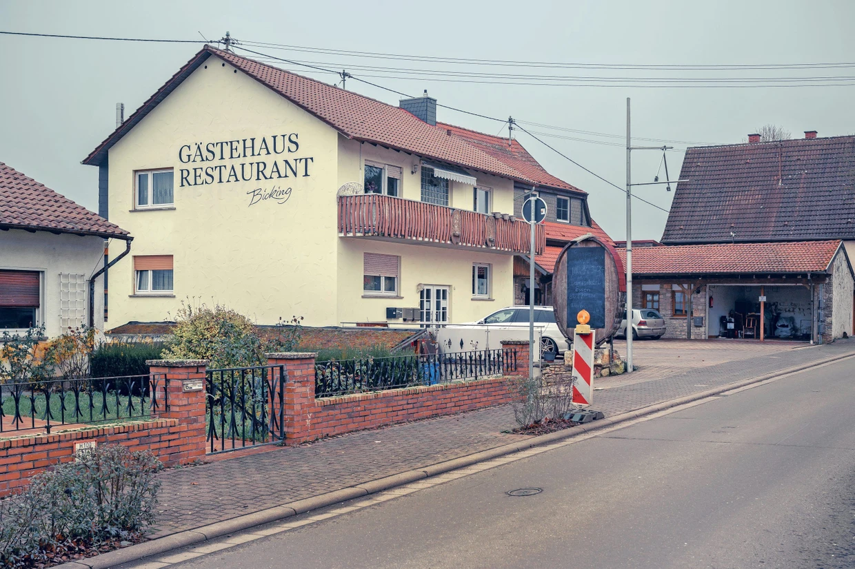 Die Gaststätte, die von der AfD als Treffpunkt übernommen wurde