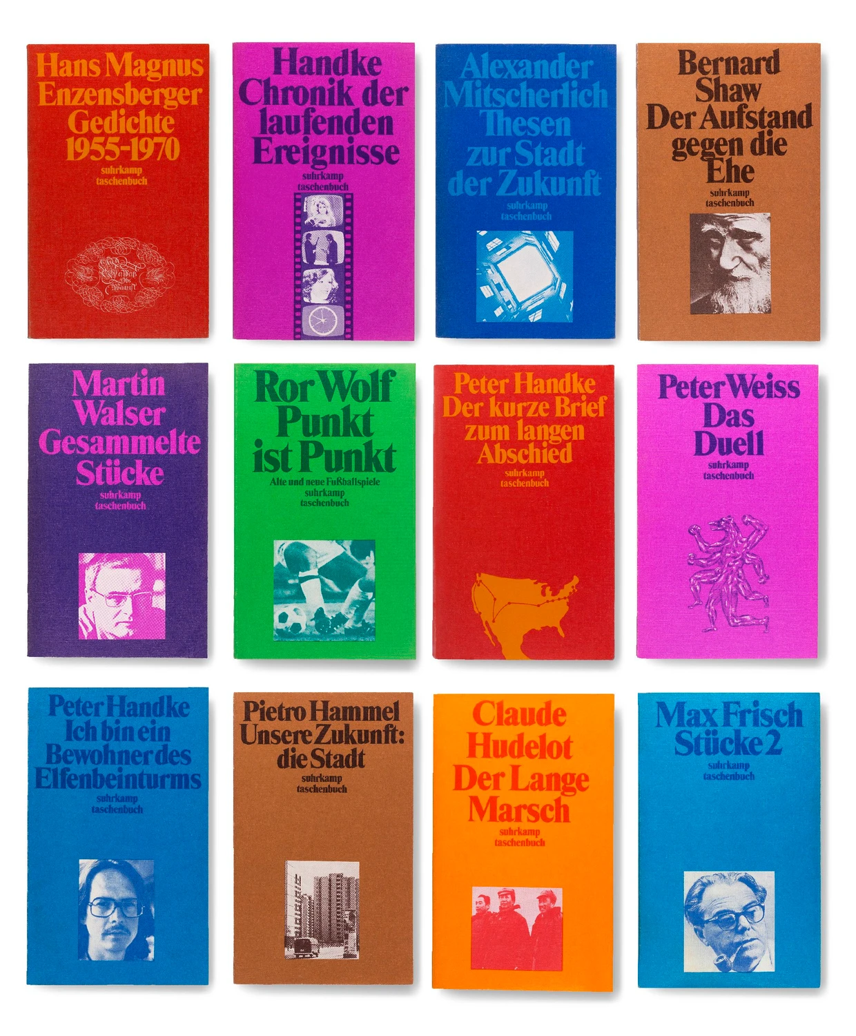  Die Gestaltung der regulären Taschenbuchreihe geht auf einen von 1973 zurück.