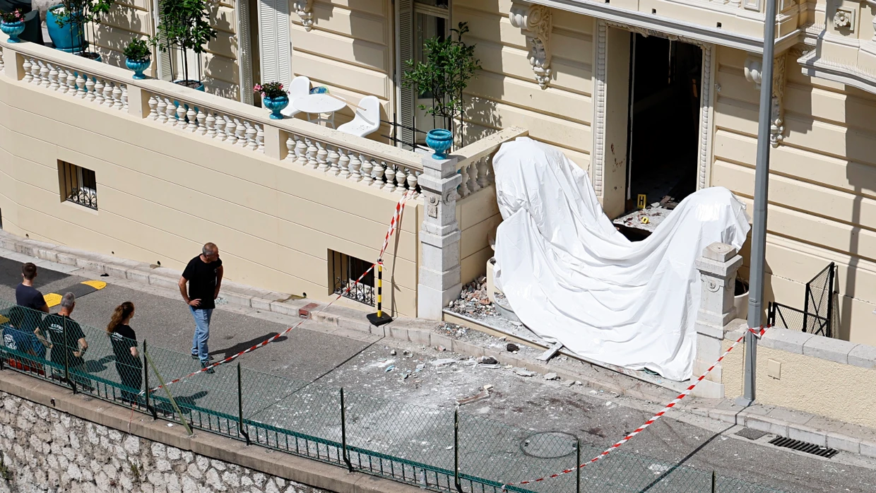 Mutmaßliche Paketbombe: Einer Ukrainerin wird vorgeworfen, einen Sprengsatz vor einem Wohngebäude in Monaco gezündet zu haben.