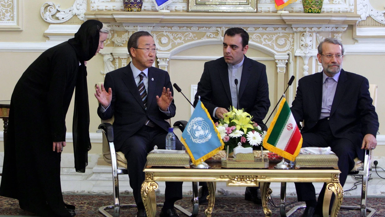 Treffen der Blockfreien: Ban Ki-moon in Teheran eingetroffen | FAZ