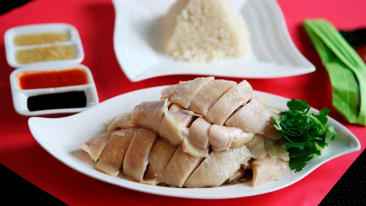Unscheinbar, aber geschmacklich stark: Hainanese Chicken Rice