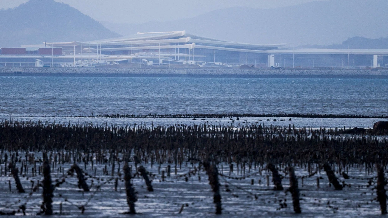 China baut die öffentliche Infrastruktur weiter aus: hier der neue Flughafen in Xiamen