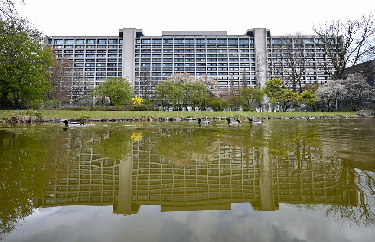 Alte Bundesbankzentrale: Seit den 1970-er Jahren residierte die Notenbank am Frankfurter Diebsgrund.
