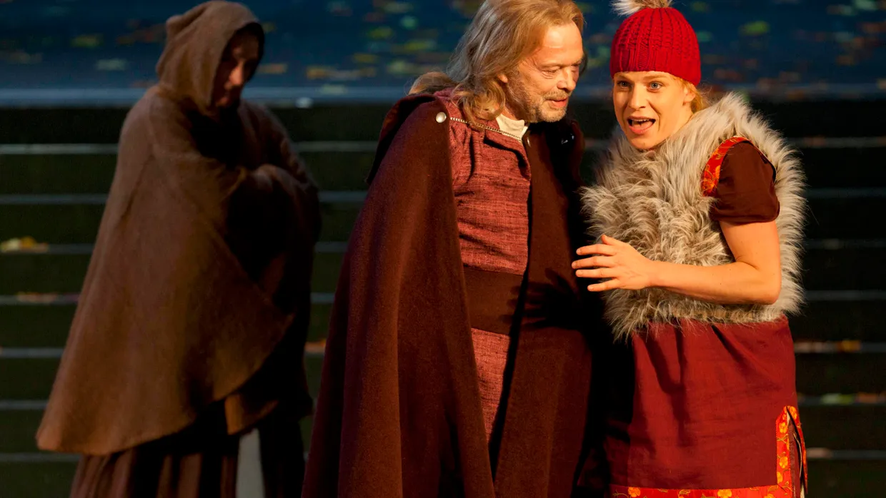 In idealer Kulisse gespielt: Shakespeares „Lear“.